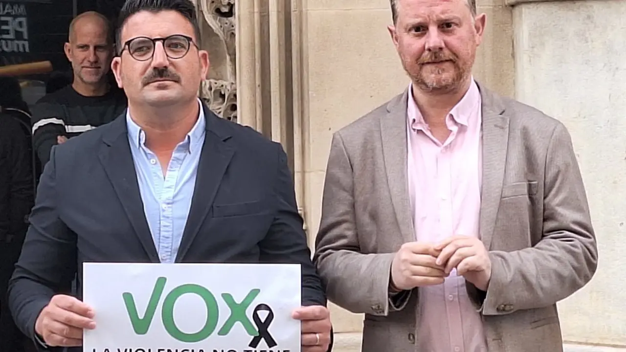 David Gil y Toni Gili portavoces de VOX en el Consell