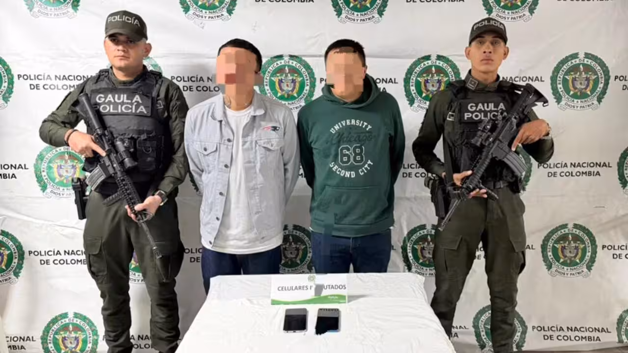 secuestradores detenidos