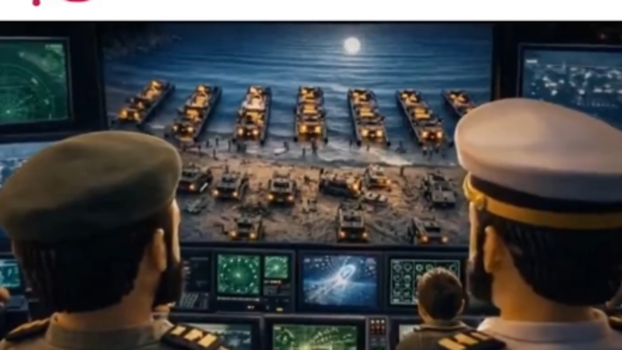 Video iran&iacute; con est&eacute;tica LEGO