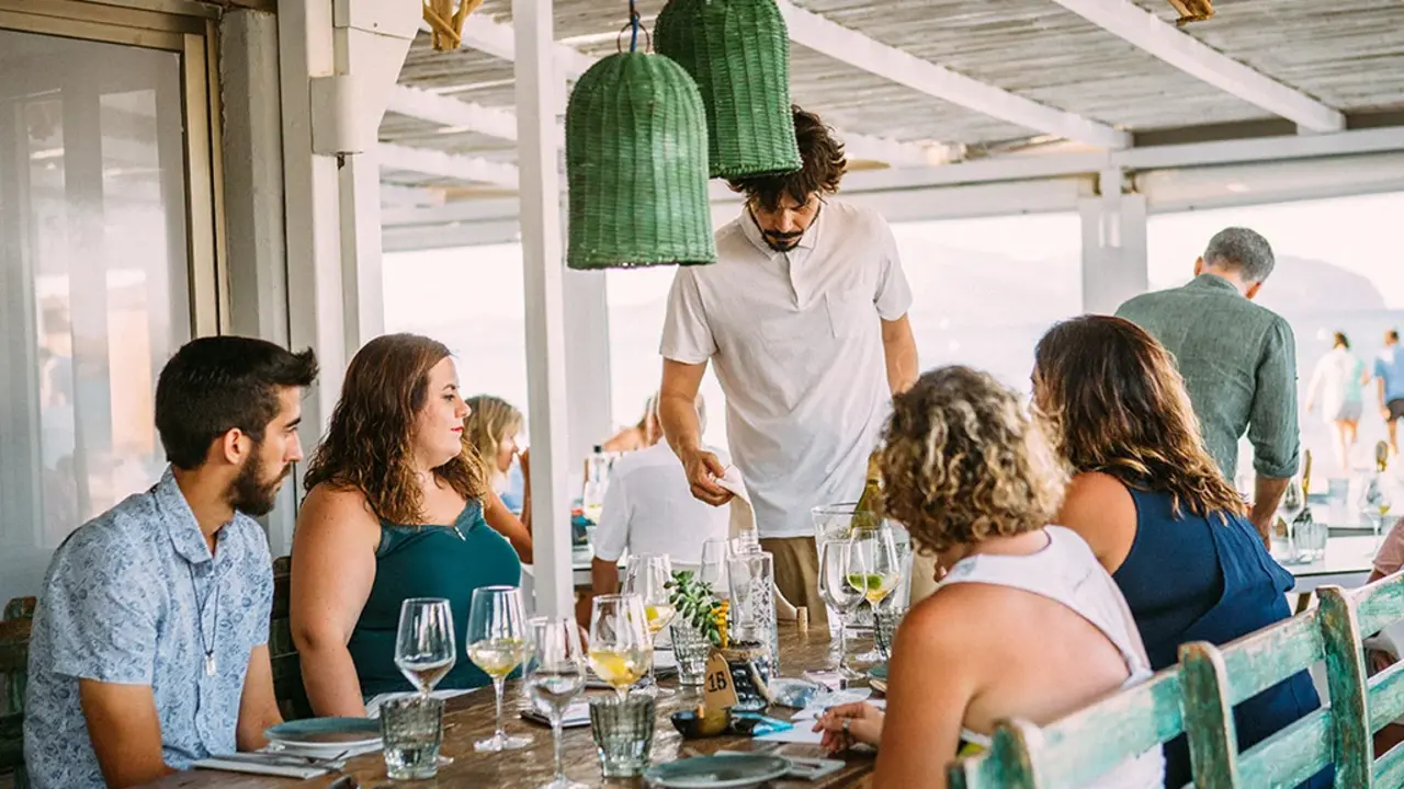 Trabajador de chiringuito