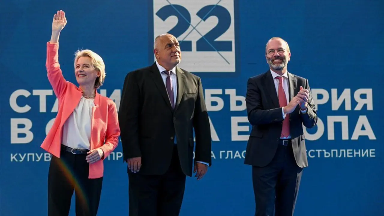 Boyko Borisov y Von der Leyen