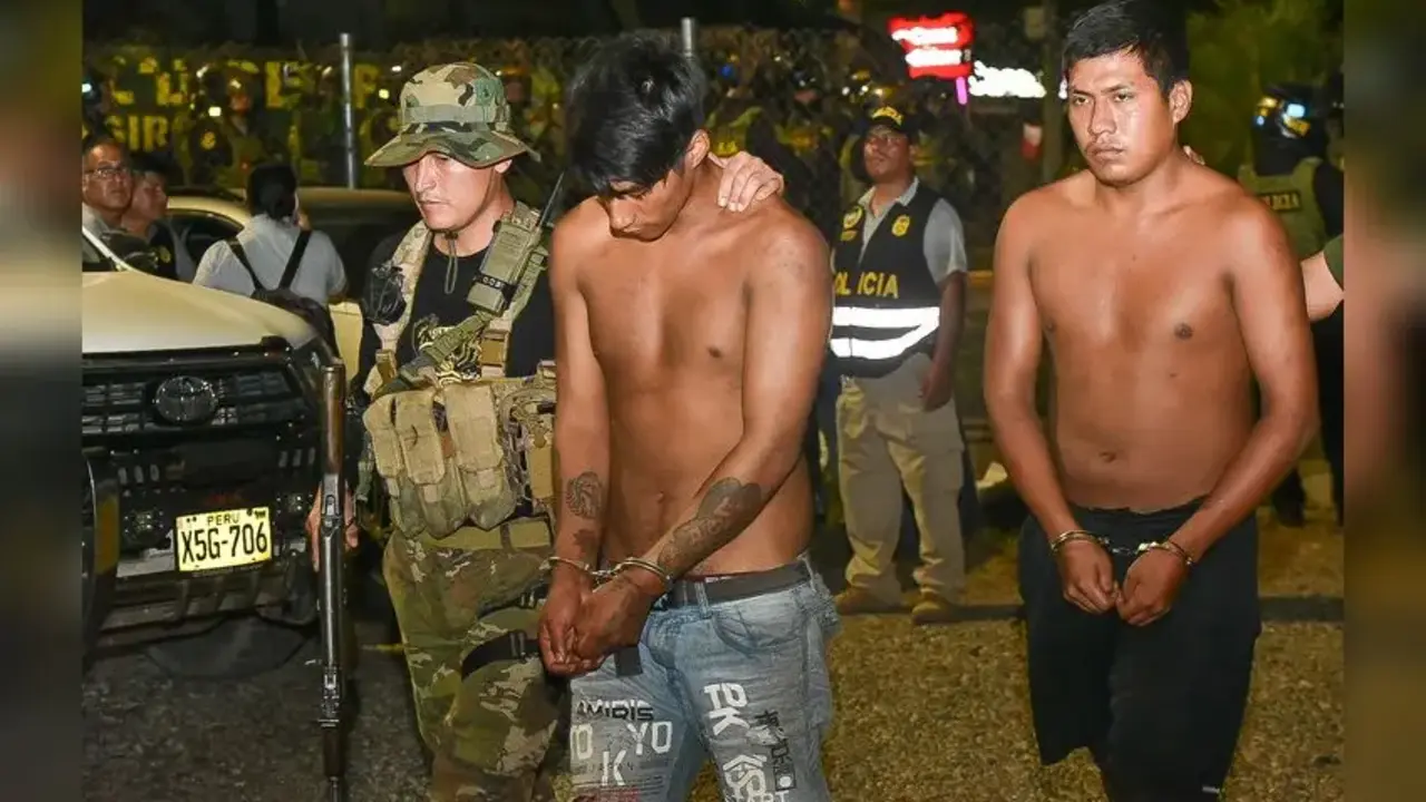 Miembros de la banda detenidos