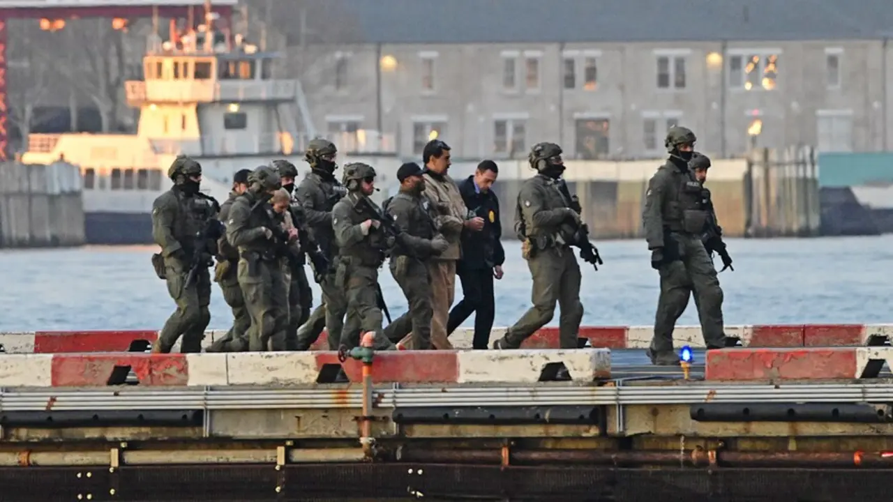 Maduro llegando a Nueva York