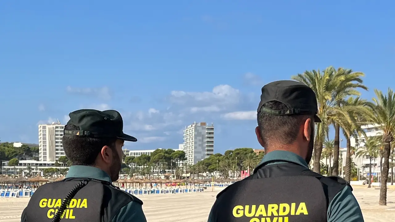 Guardia Civil encargada de la detenci&oacute;n