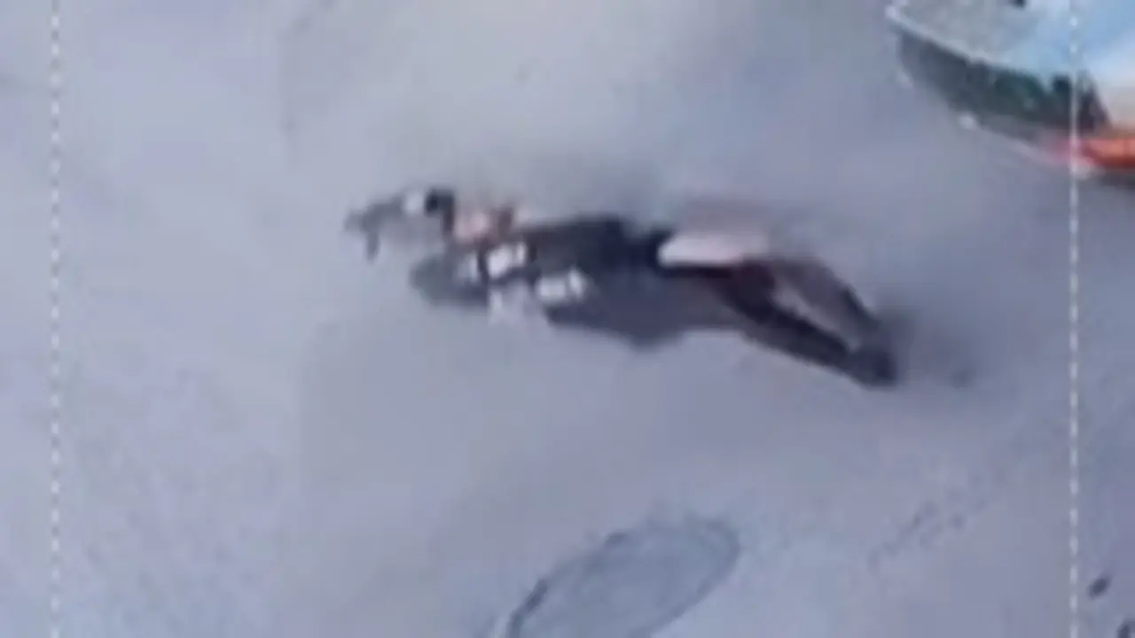 Captura de pantalla del v&iacute;deo proporcionat per la policia local d&rsquo;Inca