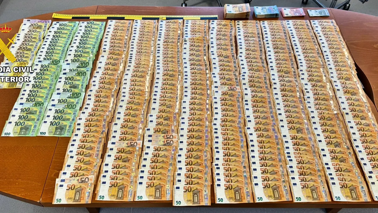 Dinero incautado
