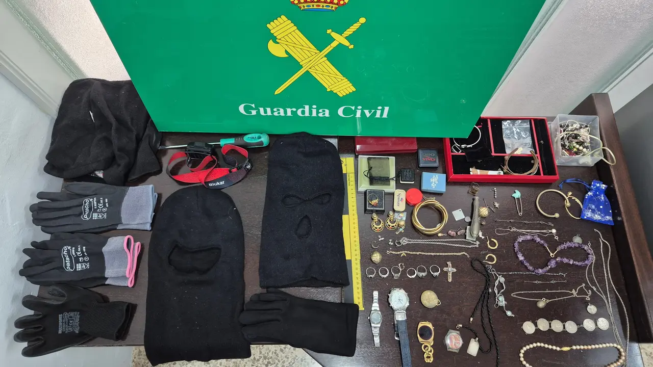 Material incautado