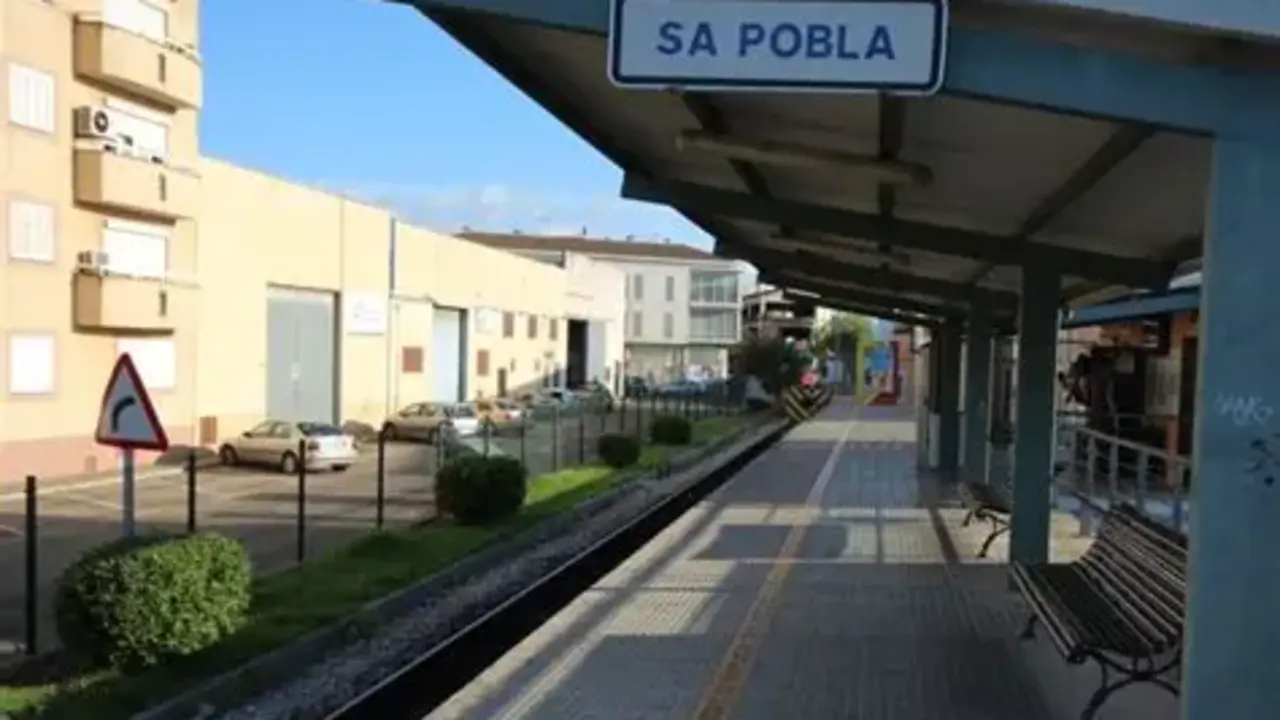 Estaci&oacute;n Tren Sa Pobla