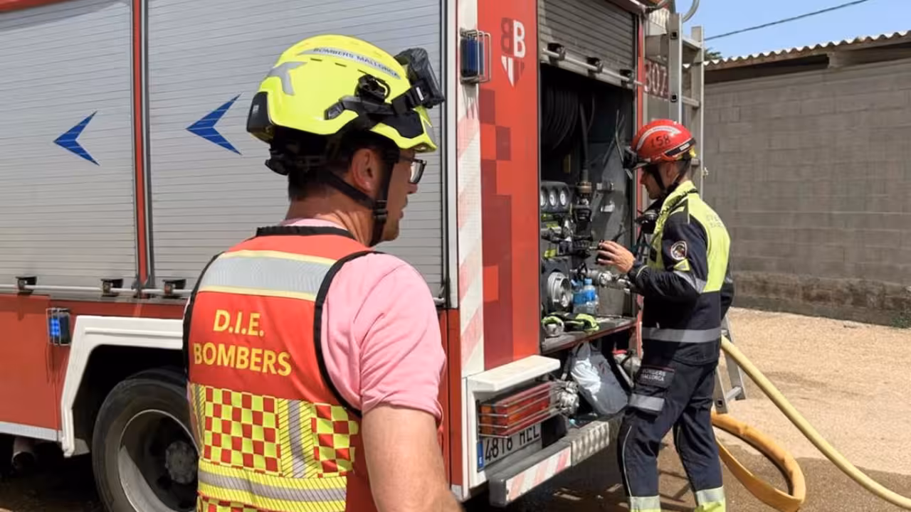 Bomberos de Mallorca en Inca