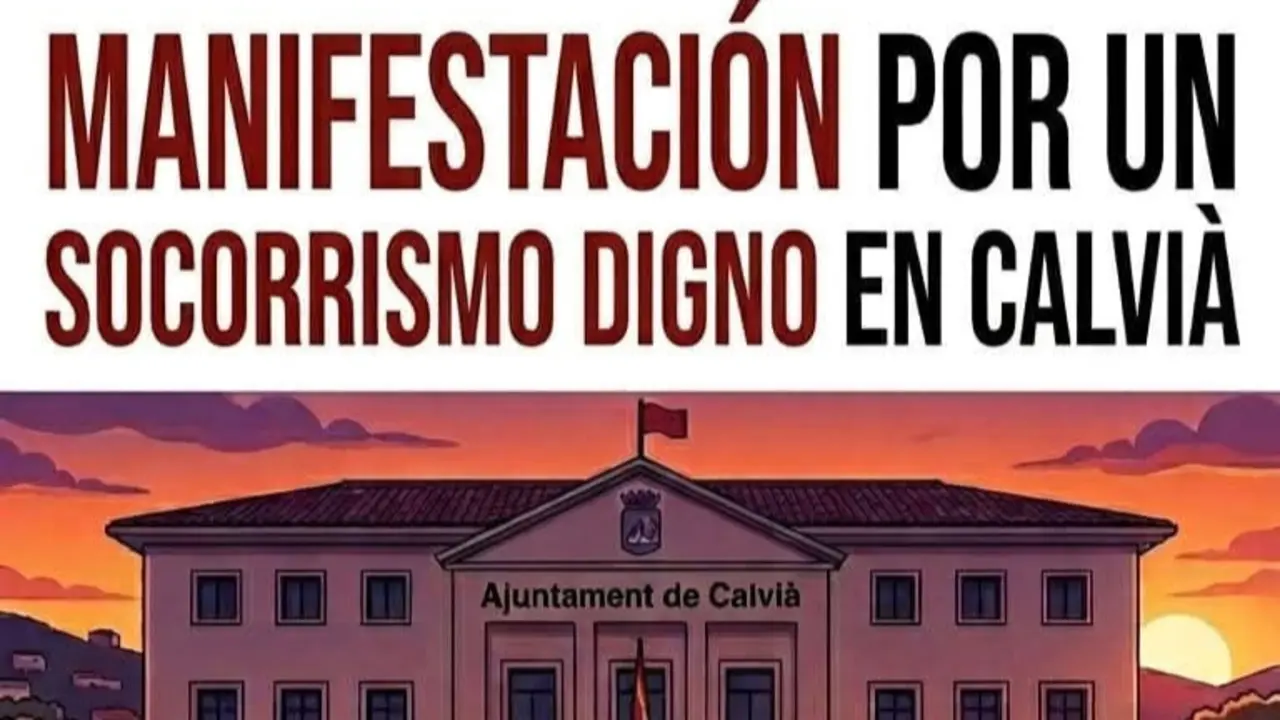 Cartel manifestaci&oacute;n