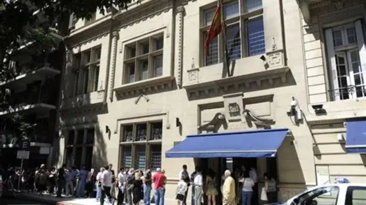 Consulado espa&ntilde;ol en Buenos Aires