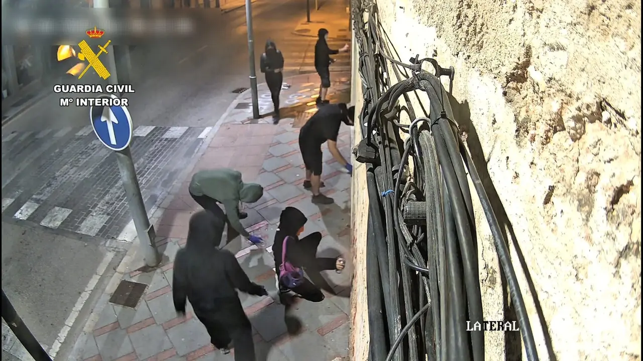 Im&aacute;genes ofrecidas por la guardia Civil