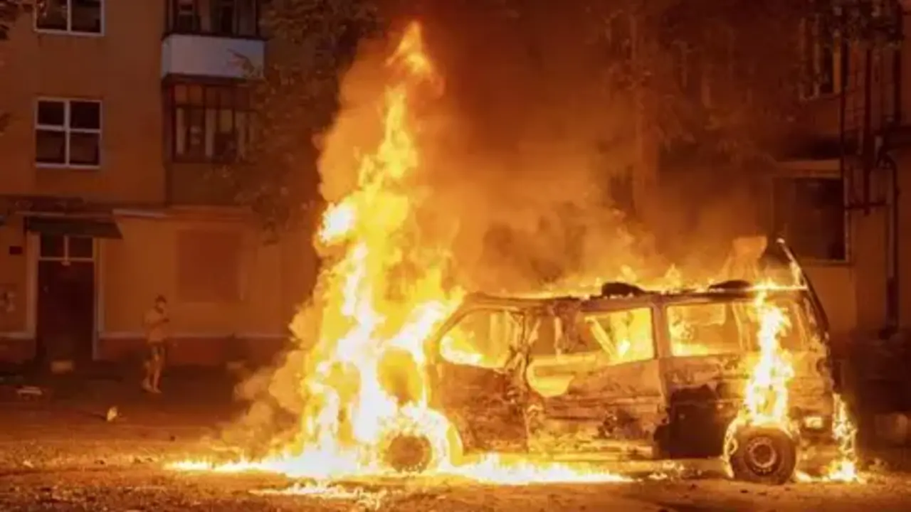 Ataque ruso en Kiev