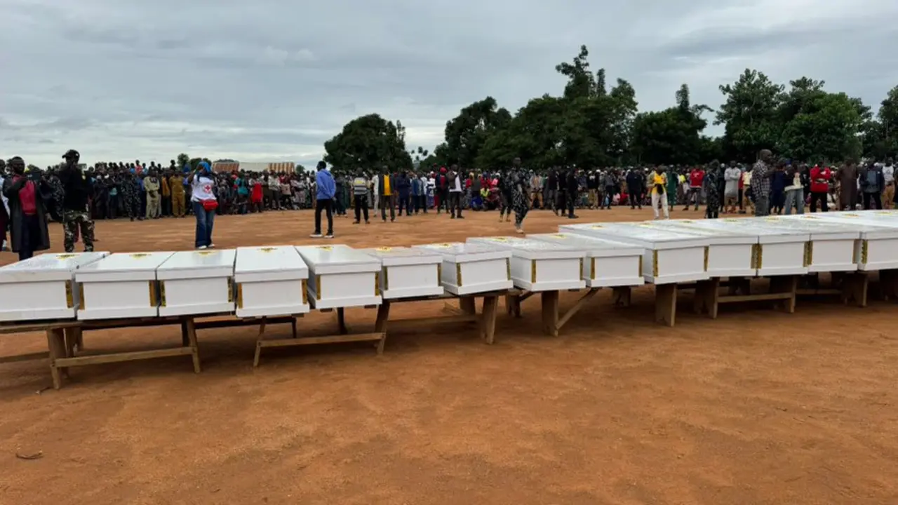morgue improvisada en Nigeria