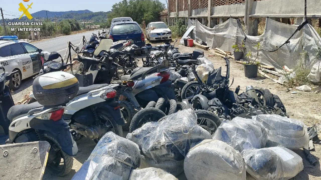 motos robadas