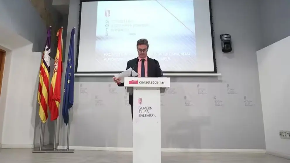 Antoni Costa, portavoz i vicepresidente econ&oacute;mico del Govern balear.