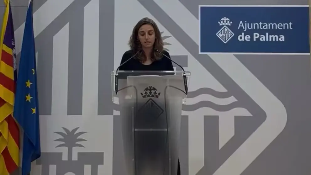Lucia Mu&ntilde;oz, portaveu de Podem Palma.