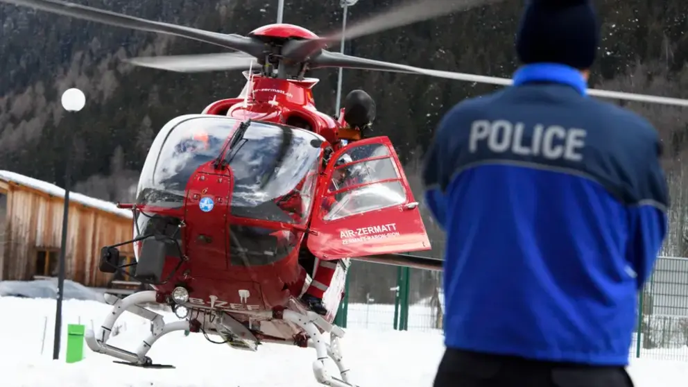 equipos de emergencia en valais