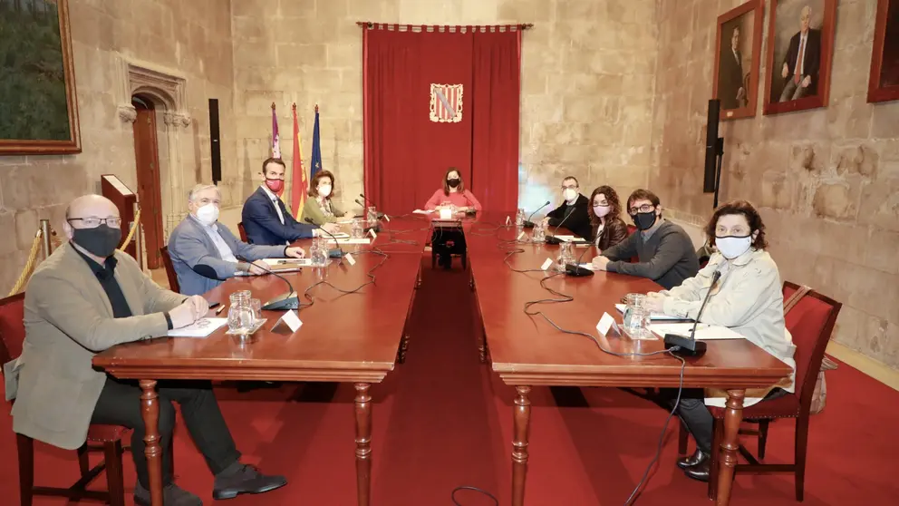 Armengol en el Consolat en la pandemia