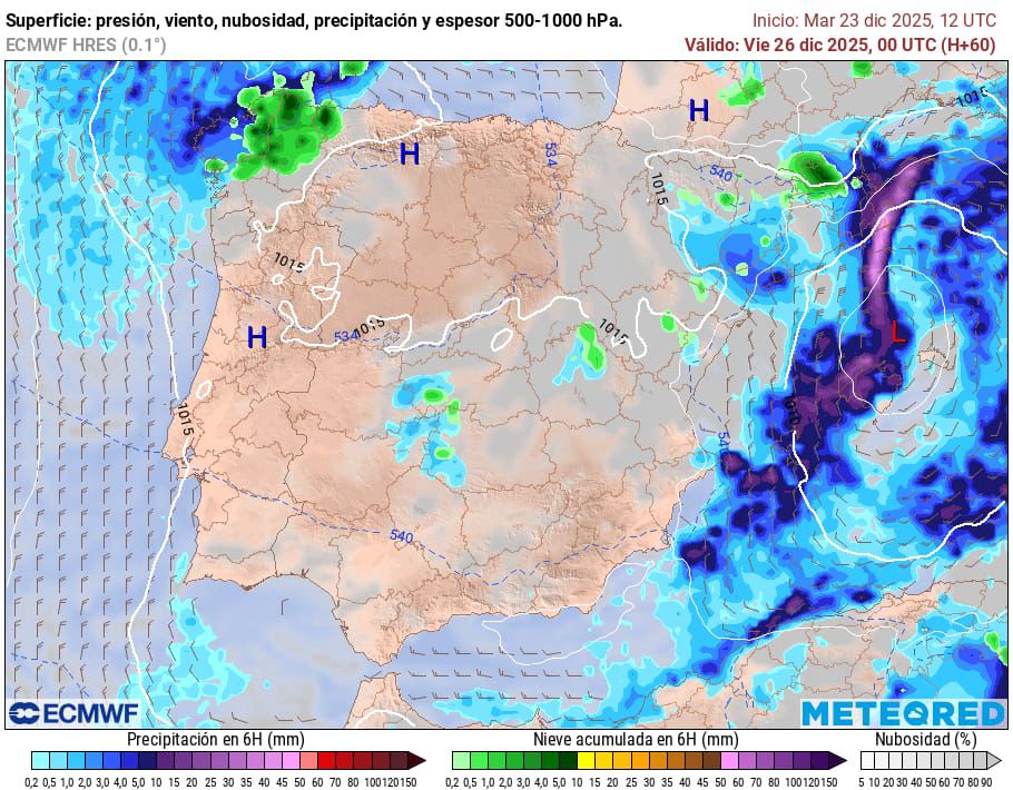 meteo illes nadal