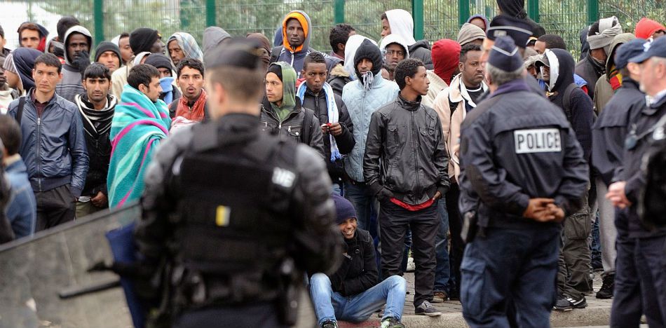 centro de inmigrantes Francia