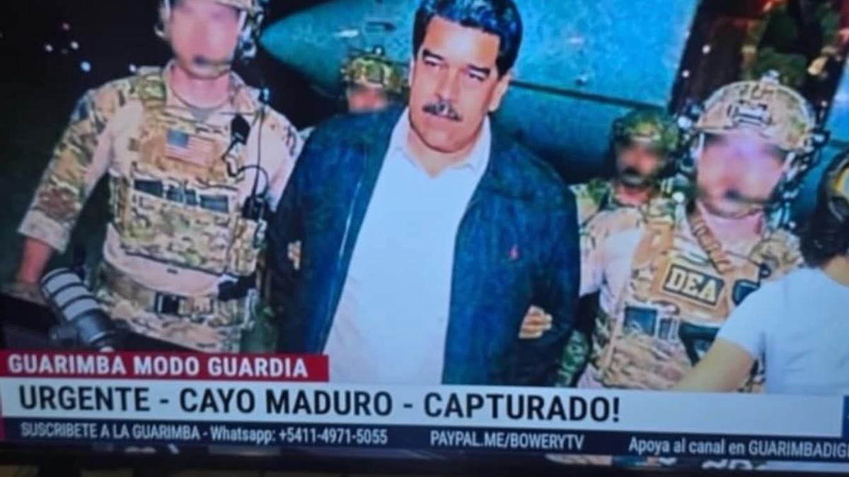 maduro con marines