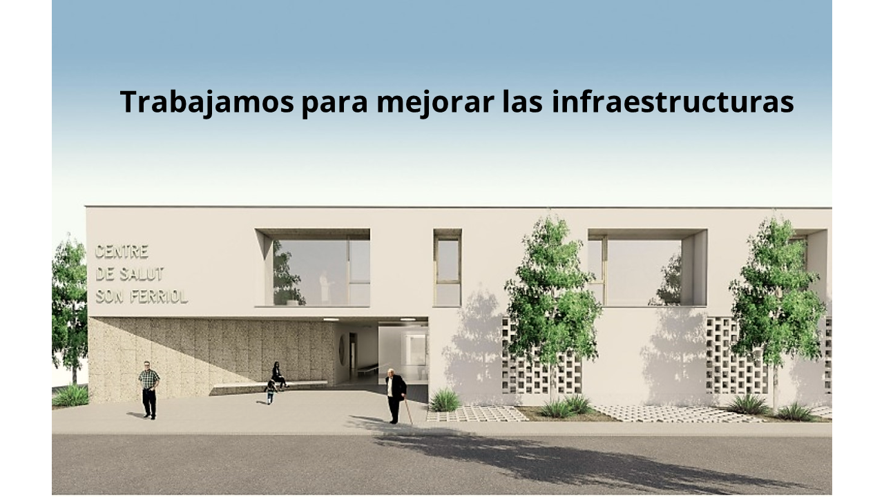 Recreación del nuevo centre de salut de son Ferriol