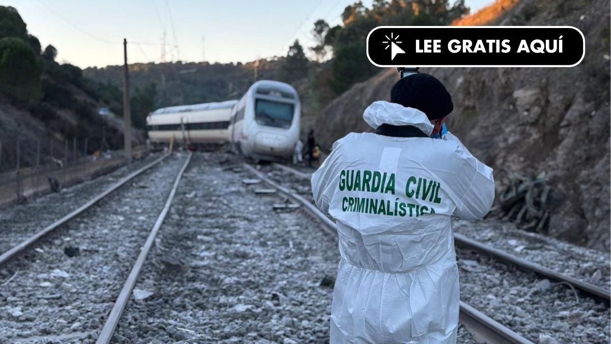 Guardia Civil en el lugar del accidente