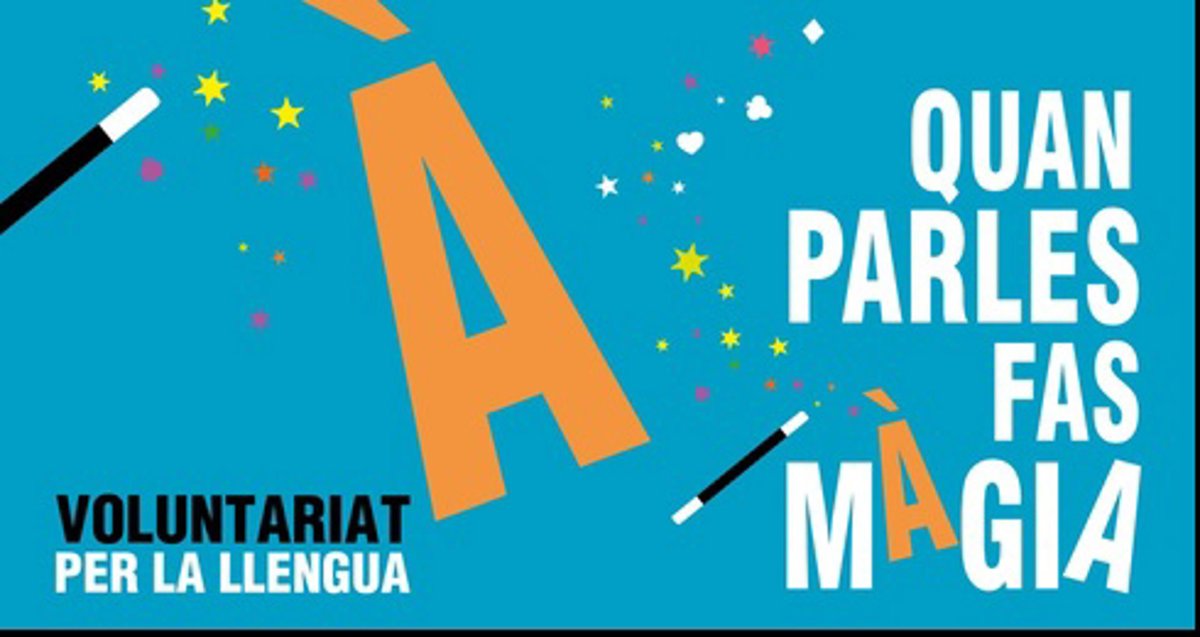 cartell voluntariat llengua