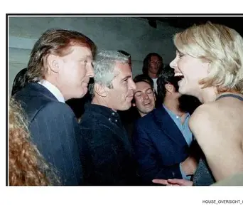 Epstein y Trump