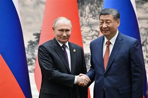 Xi Jinping y Vladimir Putin