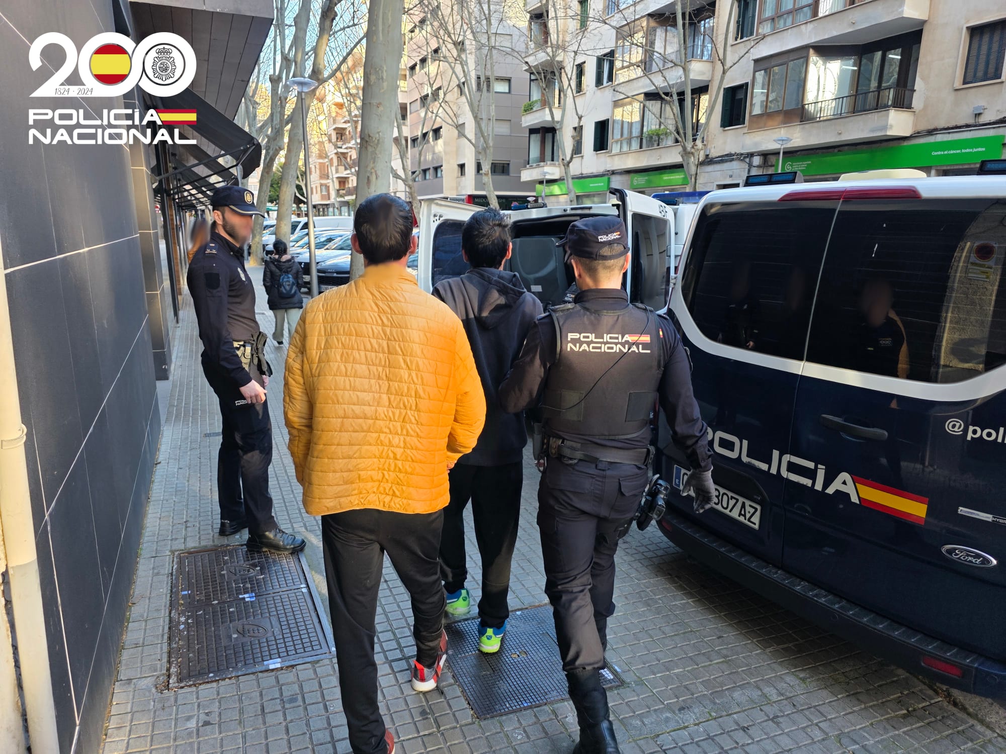 2 de los 4 detenidos