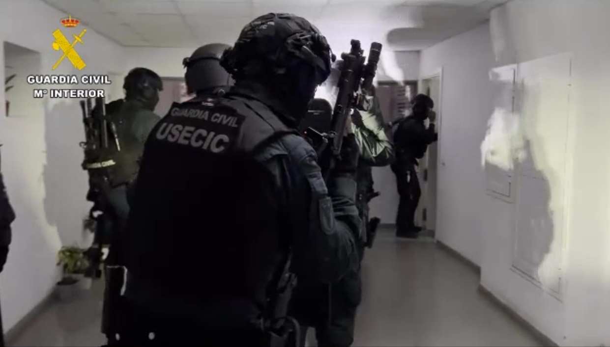 Opearativo de la Guardia Civil