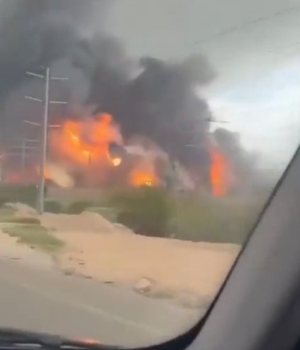 Ataque de israel a la planta d egas irani