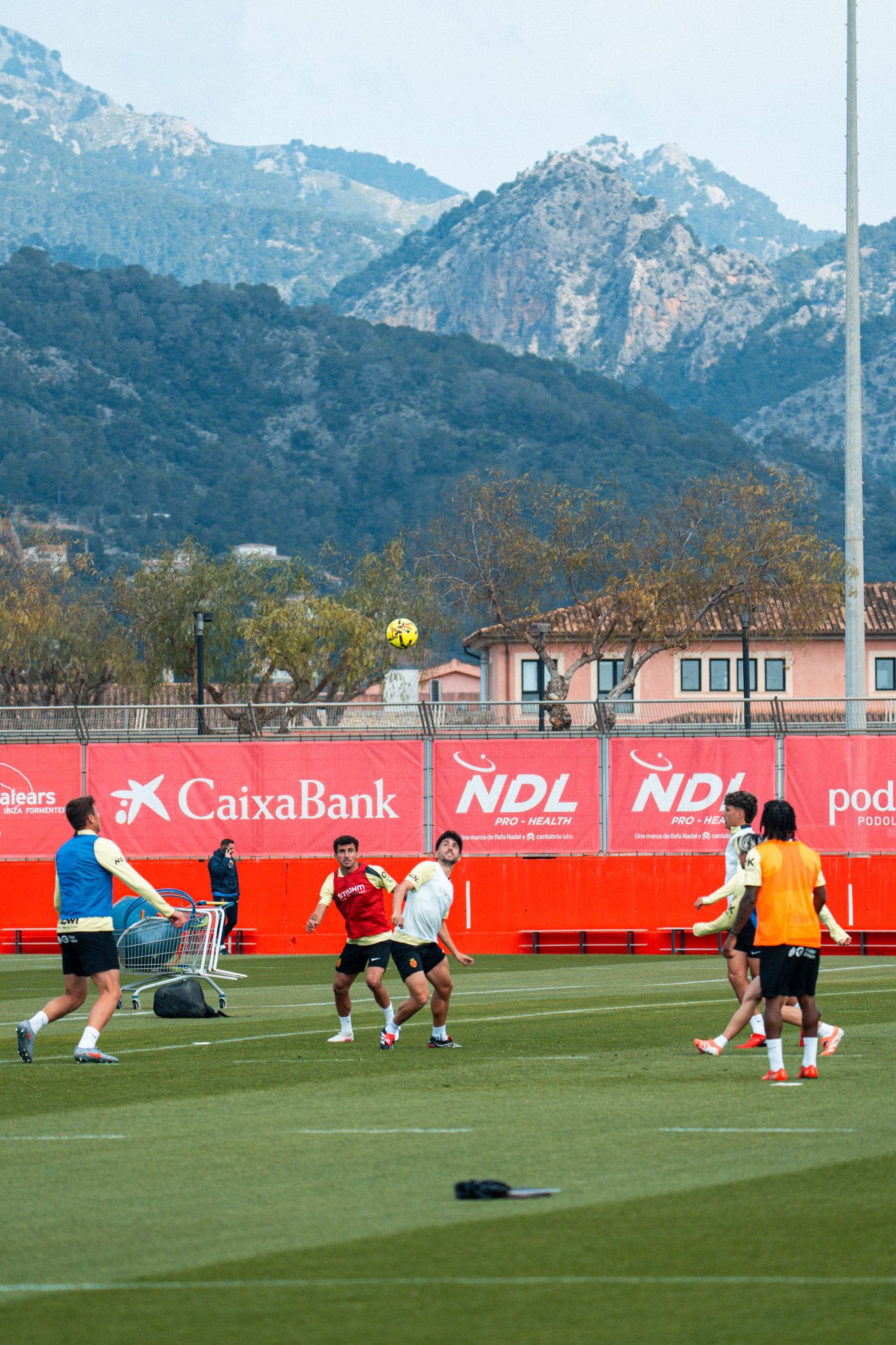 Sessió d'entrenament després de la derrota