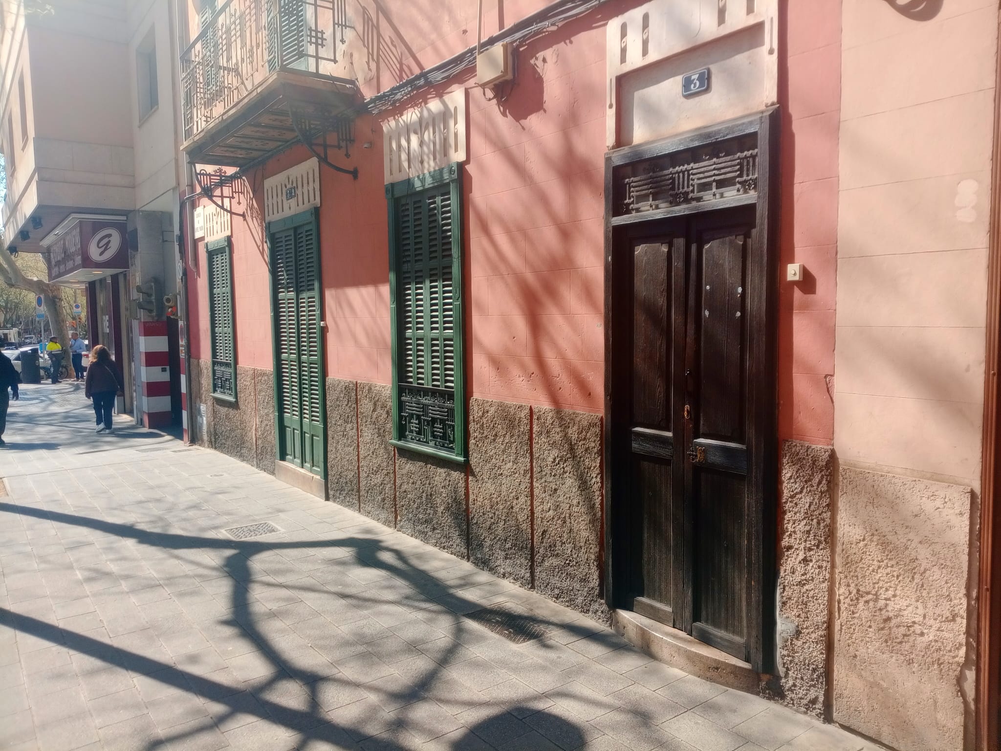 Casa on s’allotjava el presumpte terrorista