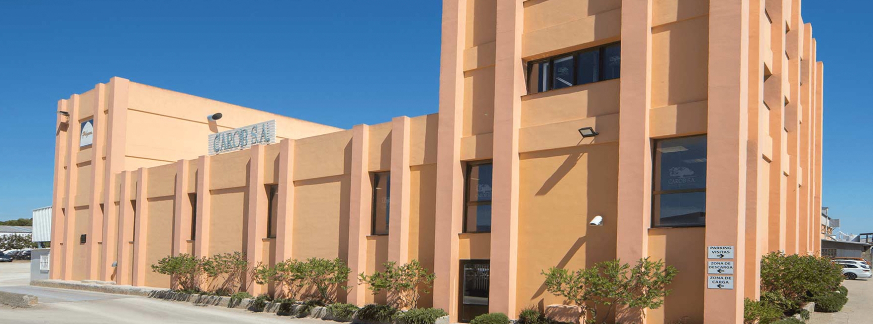Fachada de las instalaciones de Carob en Marratxí