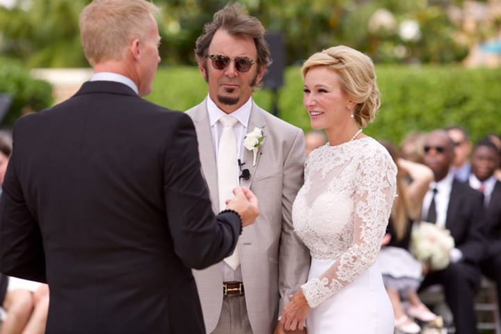 Paula White el dia de su boda