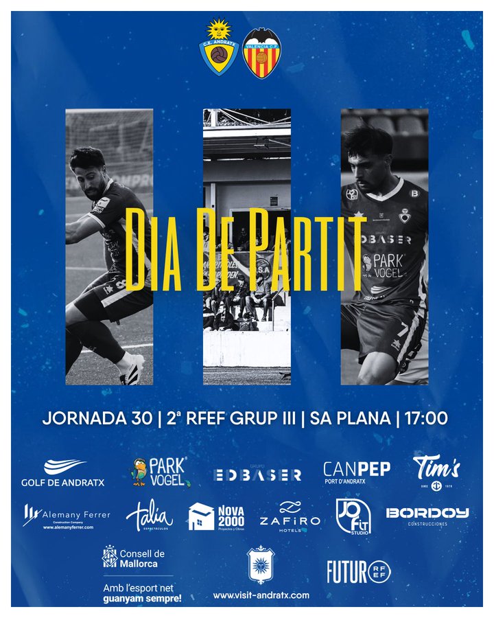 cartel del partido del andratx