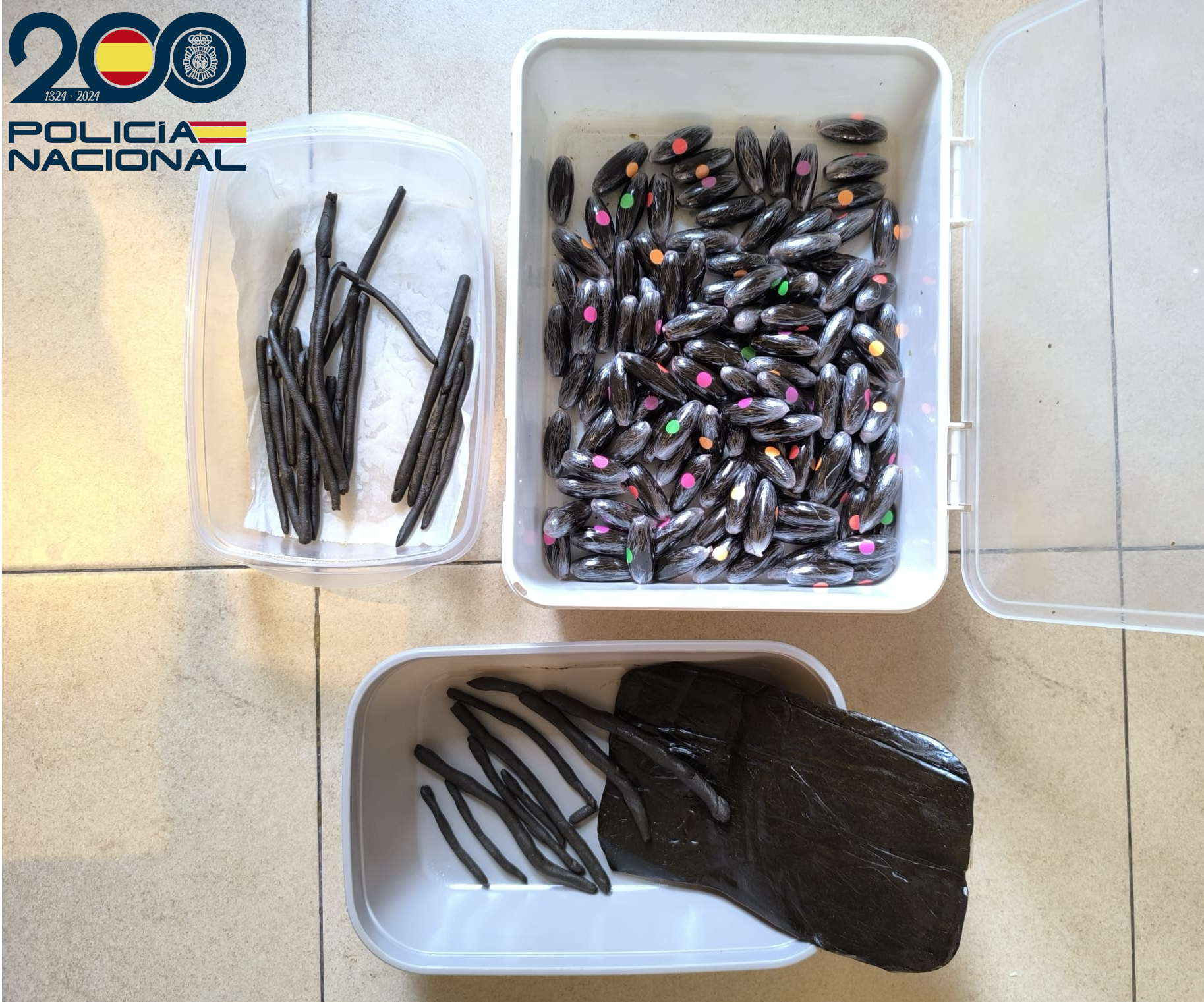 huevos o bellotas incautadas