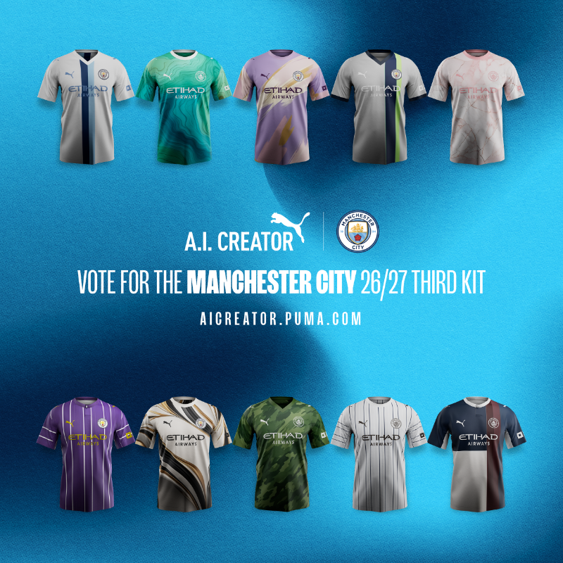 Puma patrocinador oficial del Manchester City