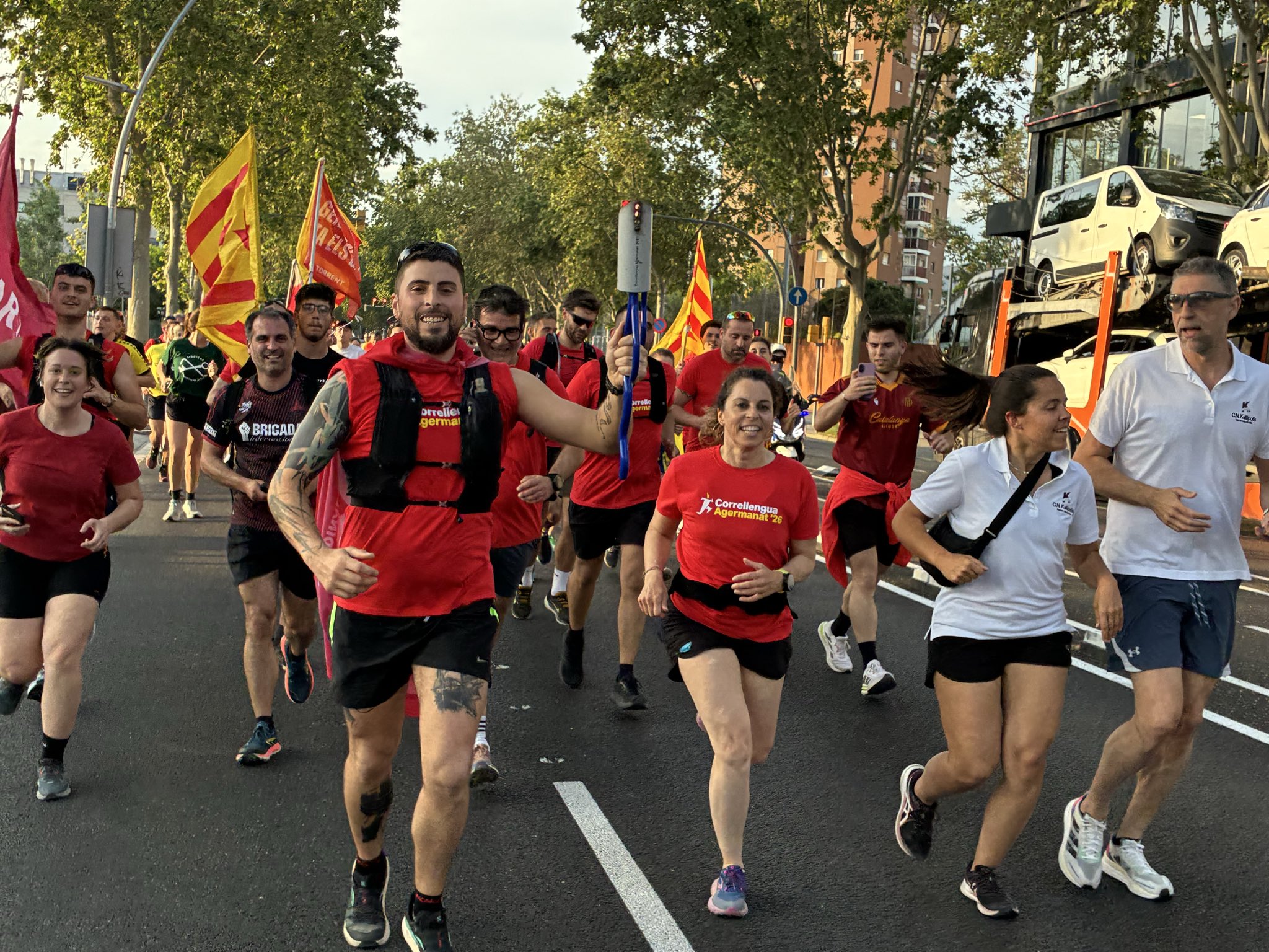 La flama en Barcelona