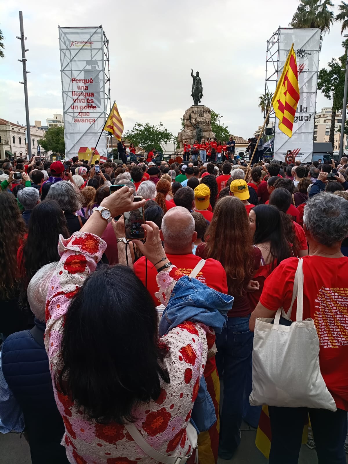 Discursos de los organizadores