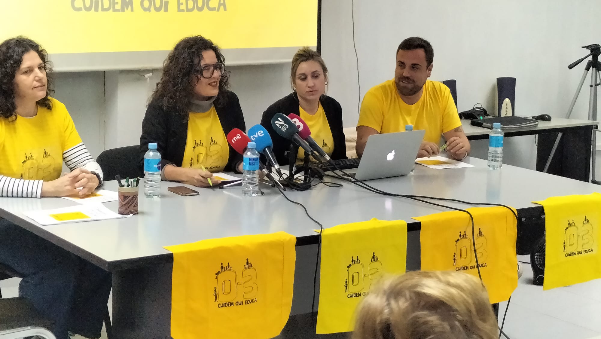 Roda de premsa del STEI