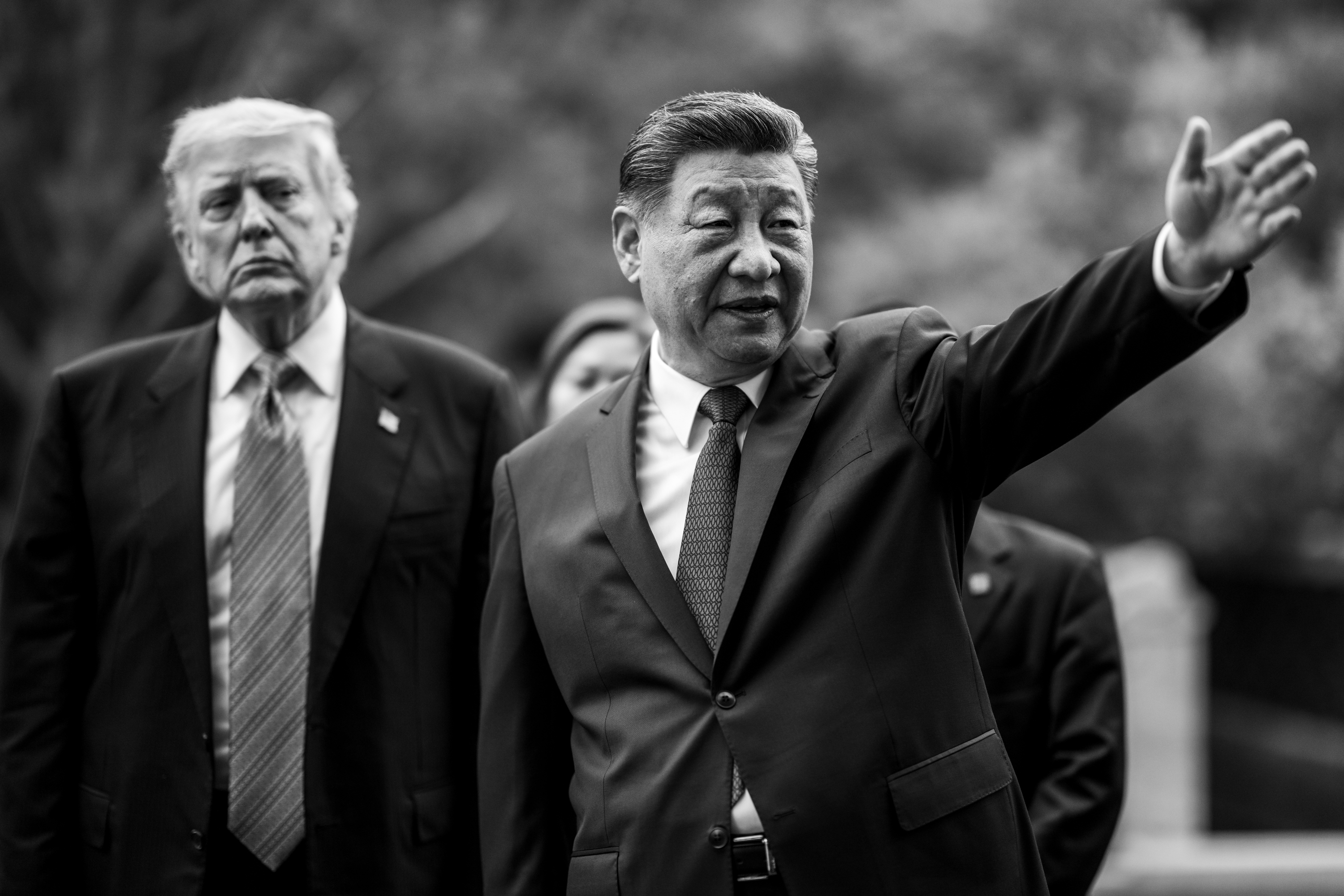 Trump y Li Xinping