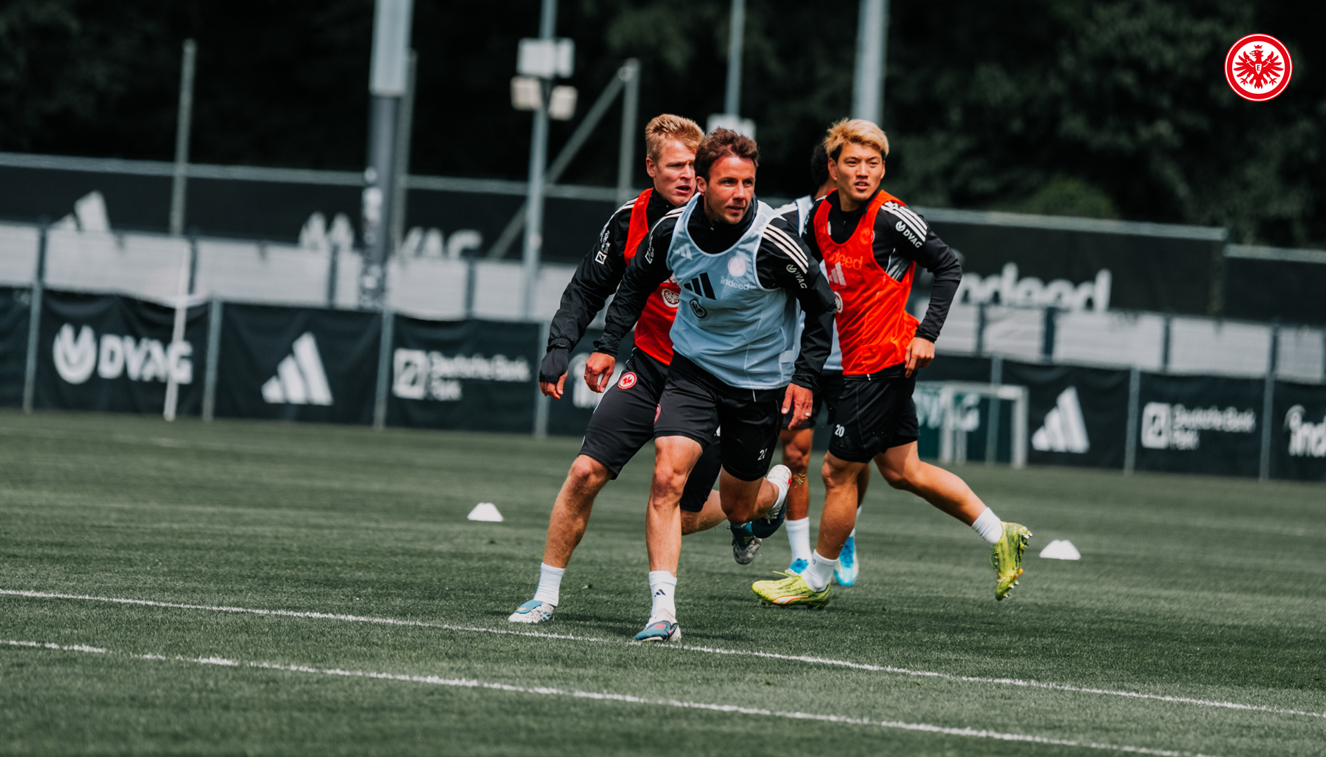 Entrenamiento del Eintracht