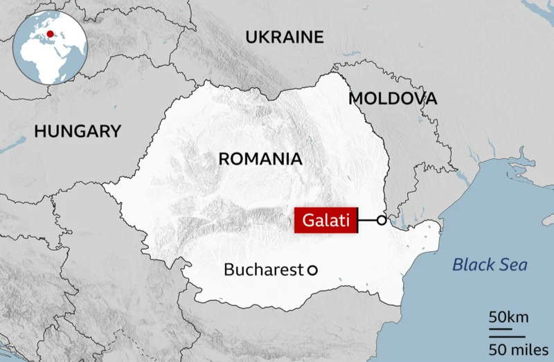 Mapa zona afectada
