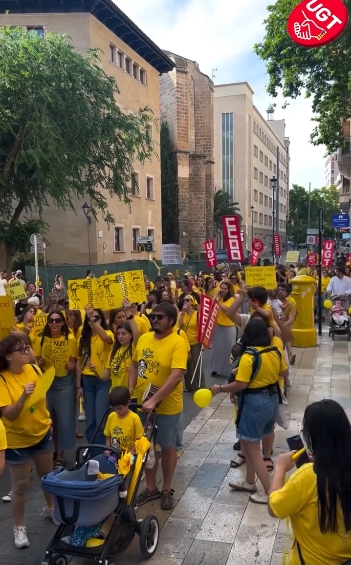 manifestación escoletes