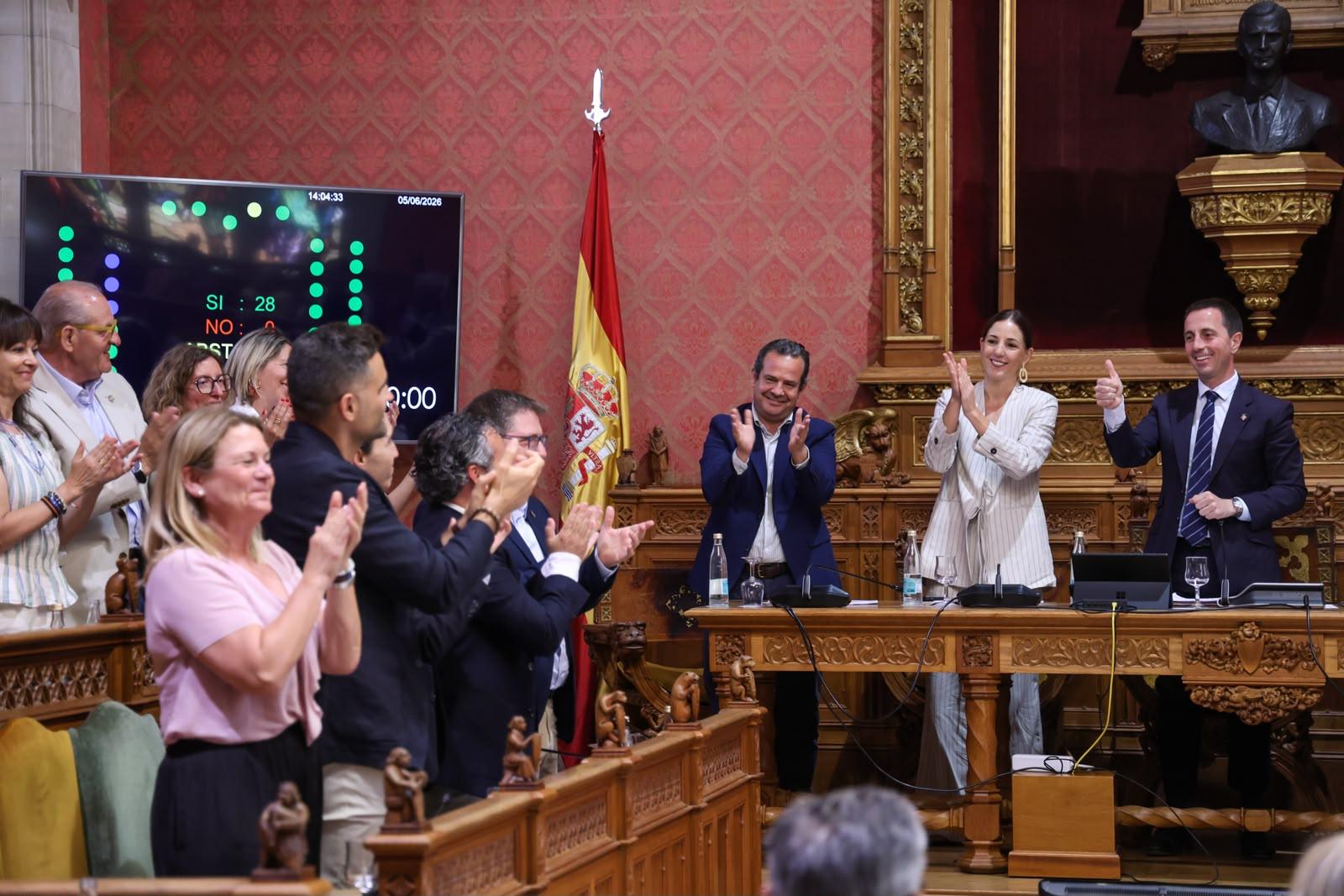 Bancada del PP del Consell