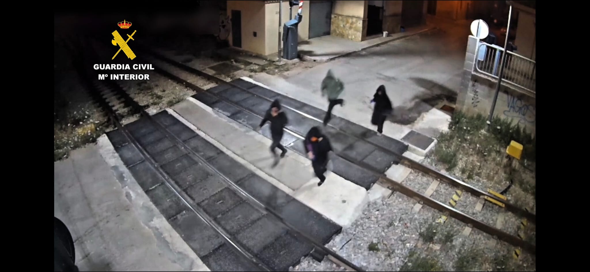 Activistas el dia de los hechos denunciados